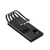 New Custom Logo Type-C Micro USB Bidirectional Fast Charging 22.5W Ultra Slim Portable Charger Power Bank 10000mAh Built-in