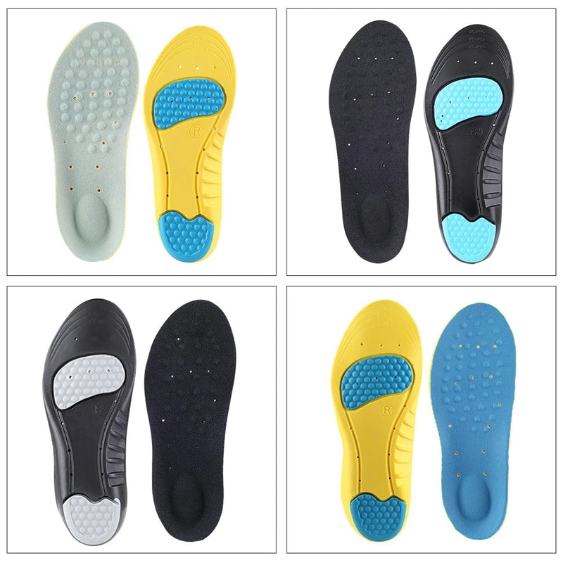 Orthopedic Insole EVA Arch Support Pads Sport Sole For Sneakers Basketball Shoes Sweat Breathable Men's And Women's Insoles