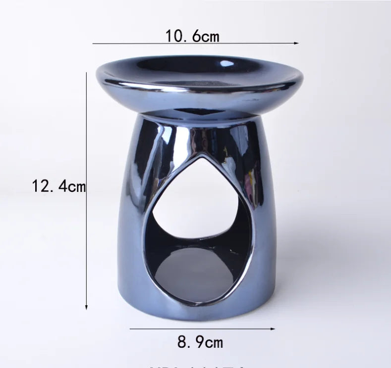 Home Decor Gifts Aroma Essential Warmer Aromatic Fragrance Lamp for Perfume Wax Melt Burners Tealight Holder Ceramic Oil Burner