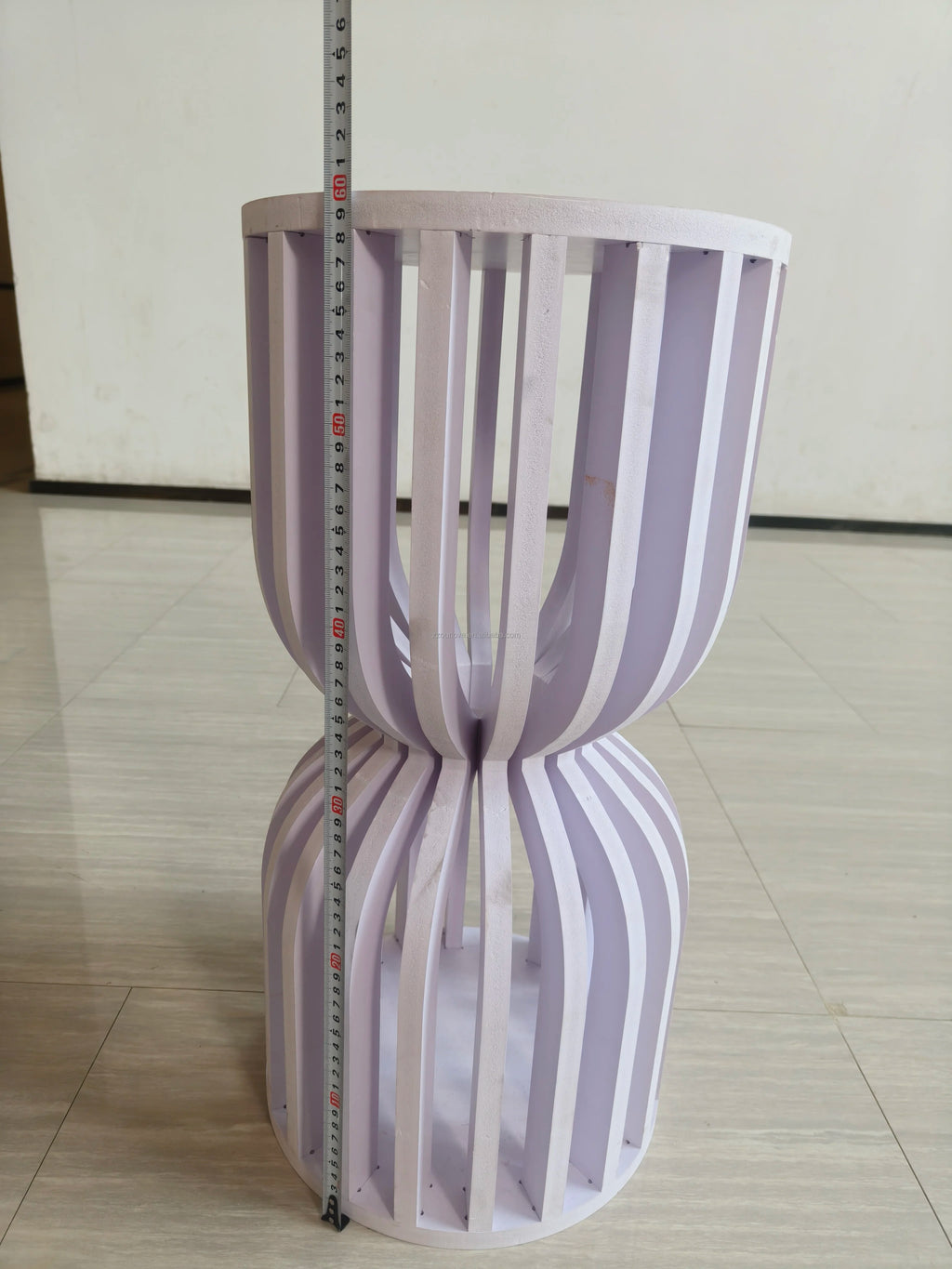 High Quality Modern White PVC Stand for Baby Shower Party