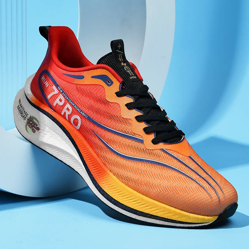 2025 NEW LEAO Comfortable New Carbon Plate Breathable Casual Fashionable Men's Lightweight Fly-knitting Sports Running Shoes