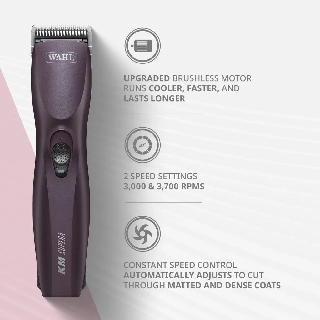 WAHL KM Supera Pet Grooming Cordless Clipper A5 Style