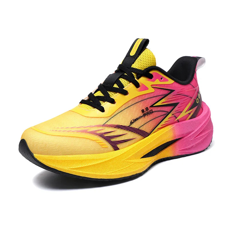 2025 Ultra-Light Men's Sports Shoes for Summer Professional Racing Breathable Soft Bottom Wear-Resistant Features Spring Winter