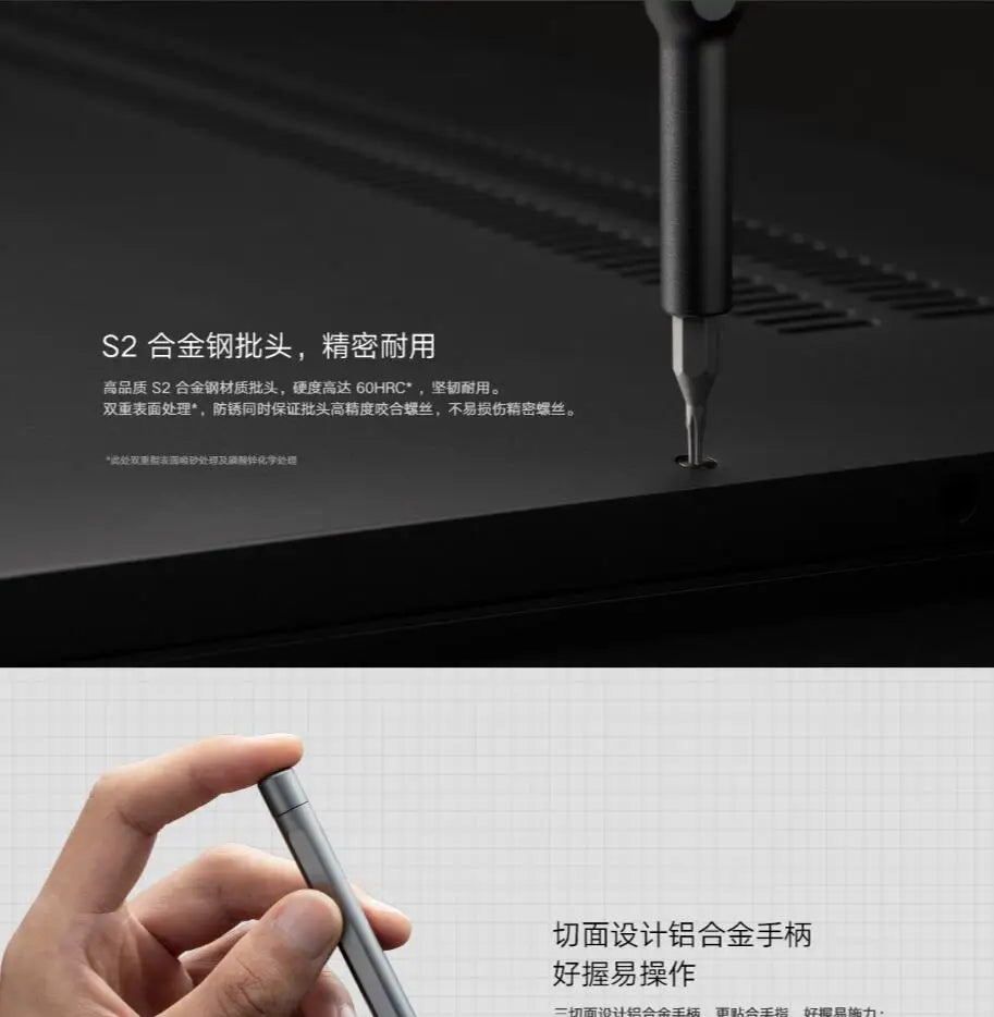 100% Original MIJIA Manual Screwdriver/ Electric Screwdriver 24 in 1 Precision Screw Driver Kit Magnetic Bits Repair Tool