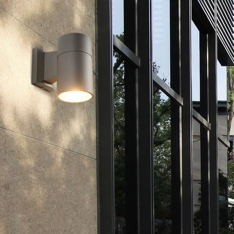 Outdoor LED Wall Lamp 10W 20W High Bright Waterproof Up Down Spotlights Garden Porch Decor Villa Wall Lighting Fixture AC85-265V