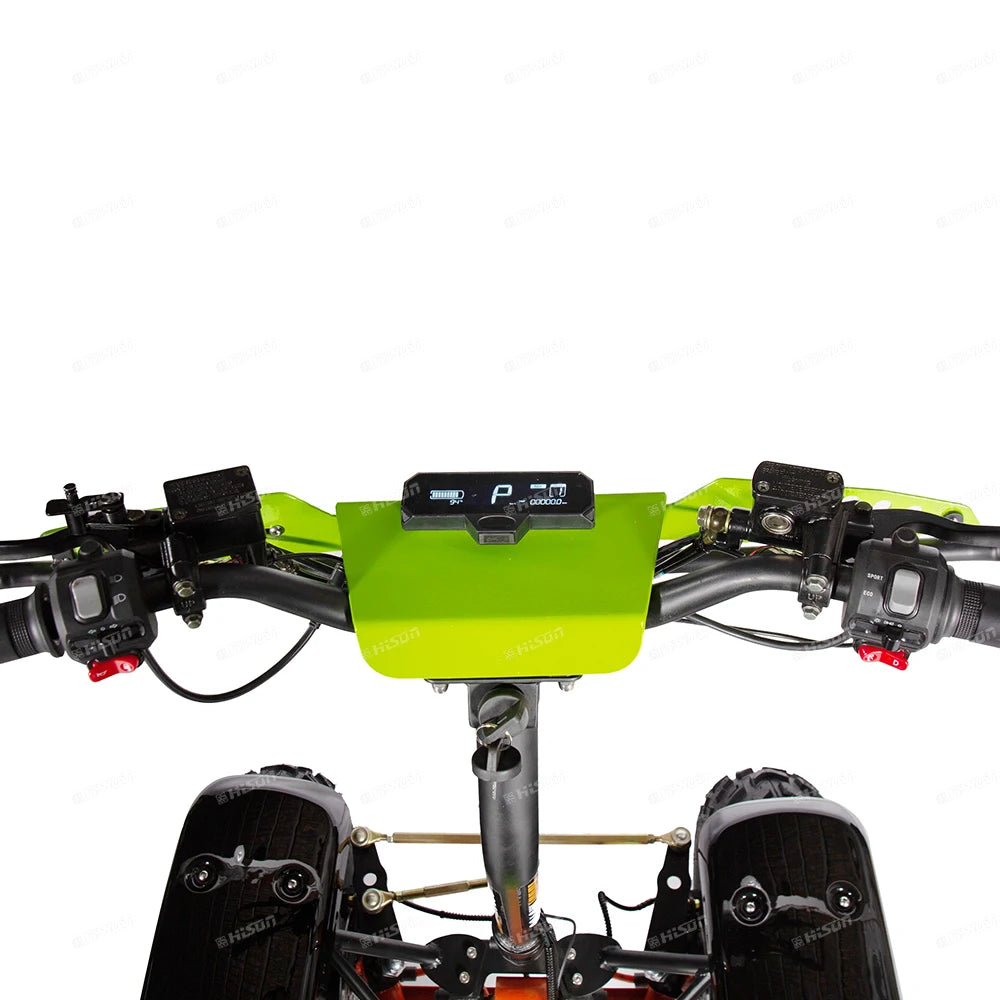 Off-Road Electric ATV 4WD 6000W 50Ah Battery 75km/h All Terrain Scooter Rugged Tires Powerful Outdoor Adventure Ride