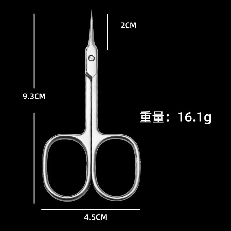 Manicure Scissors Curved Blade Cuticle Scissors