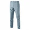 Wholesale New Breathable Straight Youth Solid Color Versatile Men's Pants Sehe Fashion