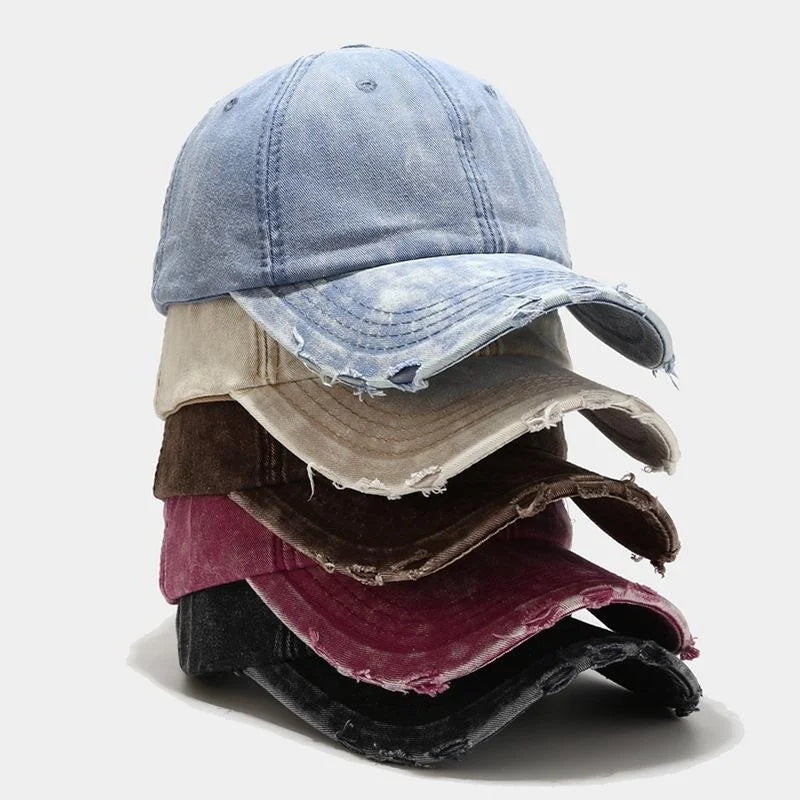 Wholesale Hat Unisex Sports Cap Warm Baseball Style Custom Logo Embroidery OEM Winter Washed Cotton Dad Sports people