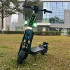 Dual Motor Powerful Adult E Scooter NFC Start 72V 40AH 60AH 80AH 100AH 300KM Long Diostance 13inch Street Tire Electric Scooter