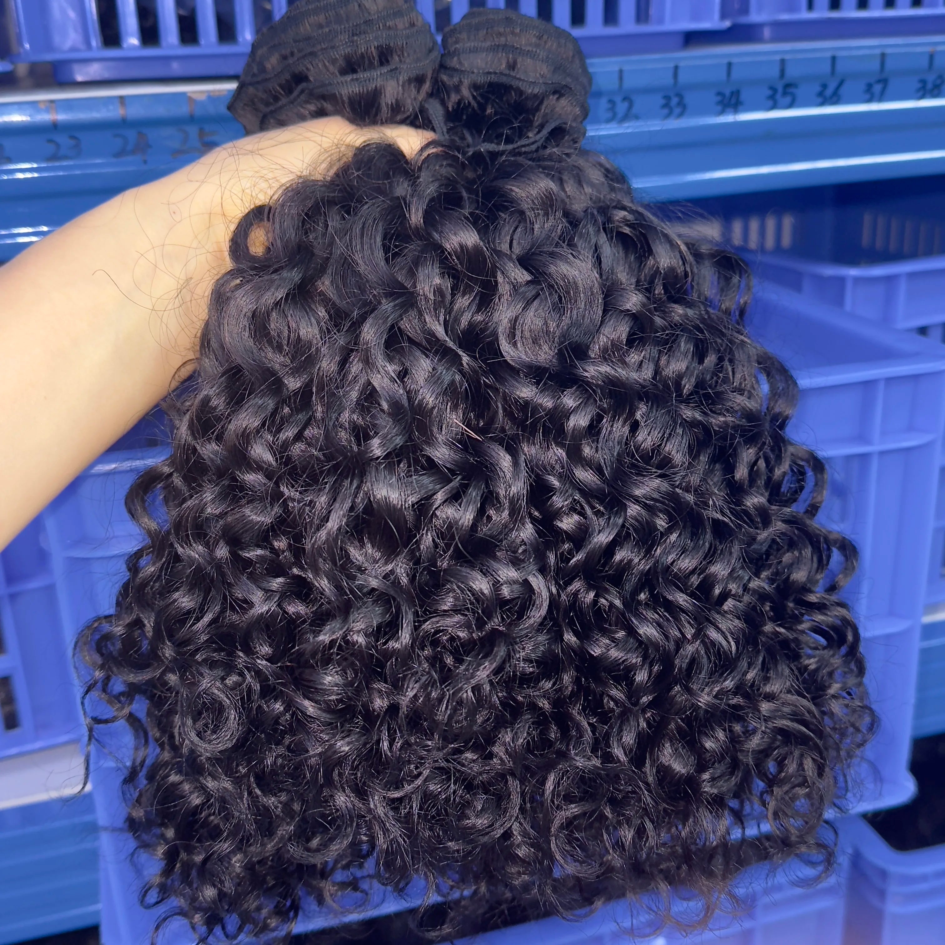 15A Human Hair Body Wave Bundles 100% Virgin Vietnamese Hair Extensions for Women Natural Black Weaving Machine Double Weft Perm