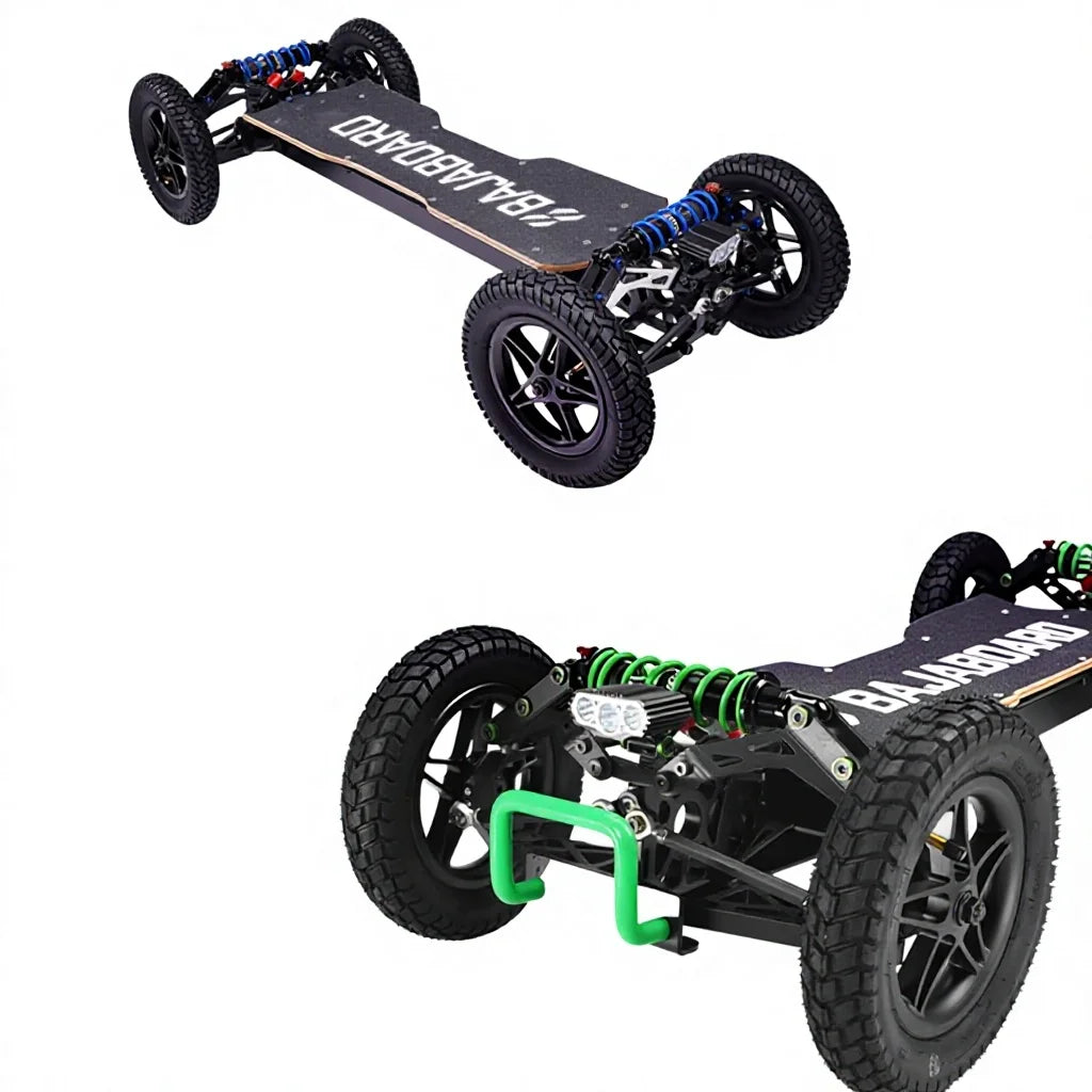 BAJABOARD ATRAX All-Terrain Electric Scooter 8000W Power 70km/h Top Speed 65km Range 4WD Waterproof Lithium Battery Bionic 150kg