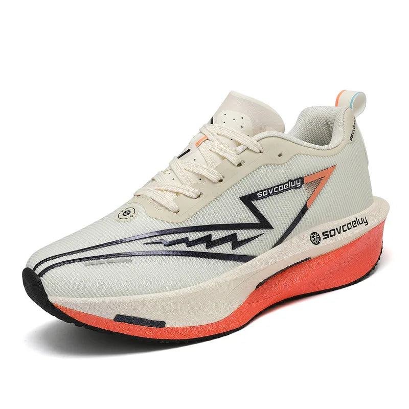 Popular Lightweight Breathable Carbon Plate Summer Spring Unisex Running Shoes for Men Women Factory Direct Wholesale Price