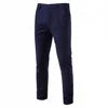Wholesale New Breathable Straight Youth Solid Color Versatile Men's Pants Sehe Fashion