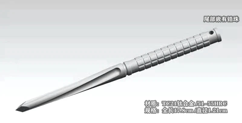 EDC Titanium alloy Crowbar Hand Outdoor Camping Gear EDC Multifunction Portable Tools