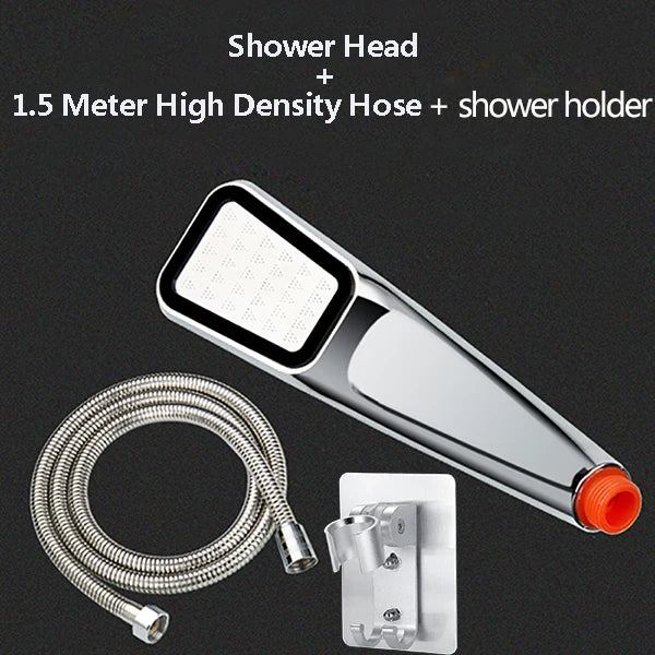Zhang Ji New Thick high pressure 300 Holes Shower Head Upgraded Nozzle saving water Handheld showerhead Durable high quality