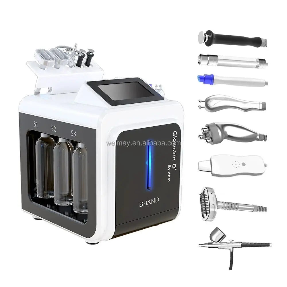 Factory OEM ODM Oxigen Facial Machine Jet Peel Moisturizer Pore Cleaner Skin Rejuvenation Hydradermabrasion Oxygen Portable