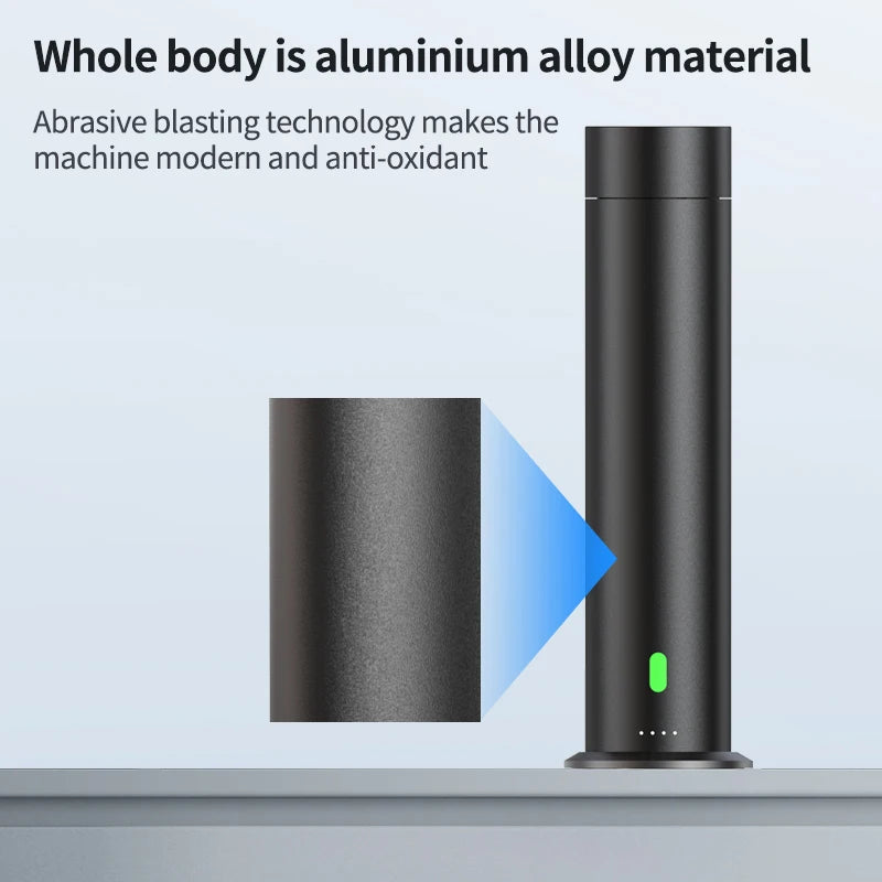 Dazhi Hot Selling Customizable Two-fluid 120ml Waterless Electric Aluminum Tower Aroma Diffuser for Hotel Household