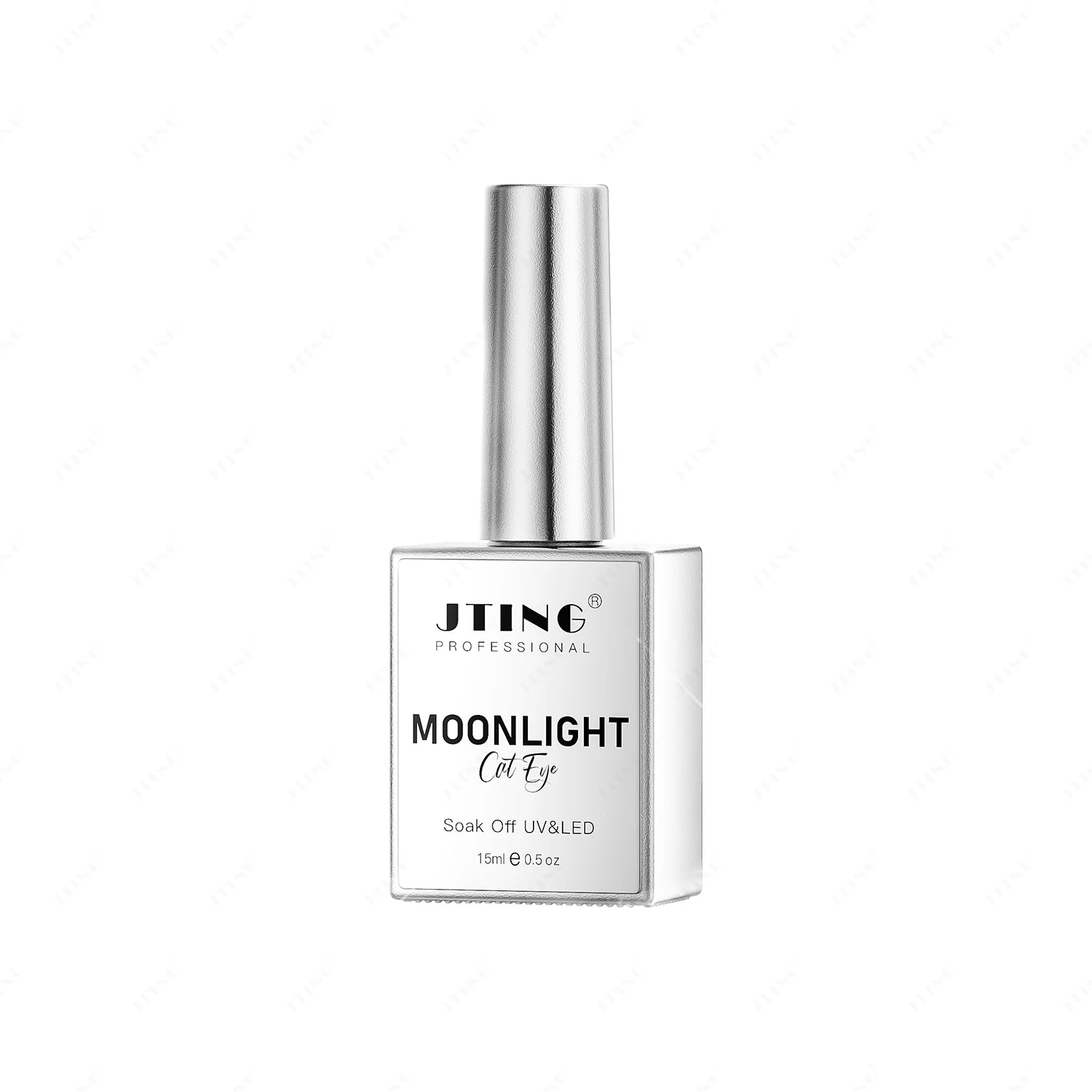 JTING Newest 4colors Universal Silver Moonlight Cat Eye Nail Gel Polish Set Magnetic Crystal Diamond Cat Eye Gel Polish