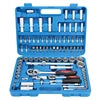 94 Pcs Auto Repair Maintenance Matte Ratchet Wrench Set Hand-Power Combination OEM Hard Case Box Truck Toolbox Socket Wrenches