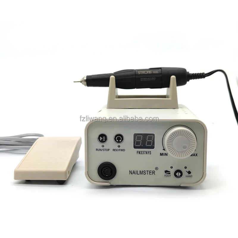 China Factory Directly Sale Professional Electric Nail Drill Equipment Portable Nail Drill Machine FN337 Pedicure Manicure Drill
