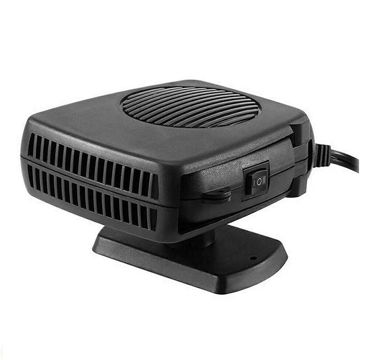 Mini Portable Electric Air Heater Cooling Car Fan Fast Heating Auto Car Defroster Heater