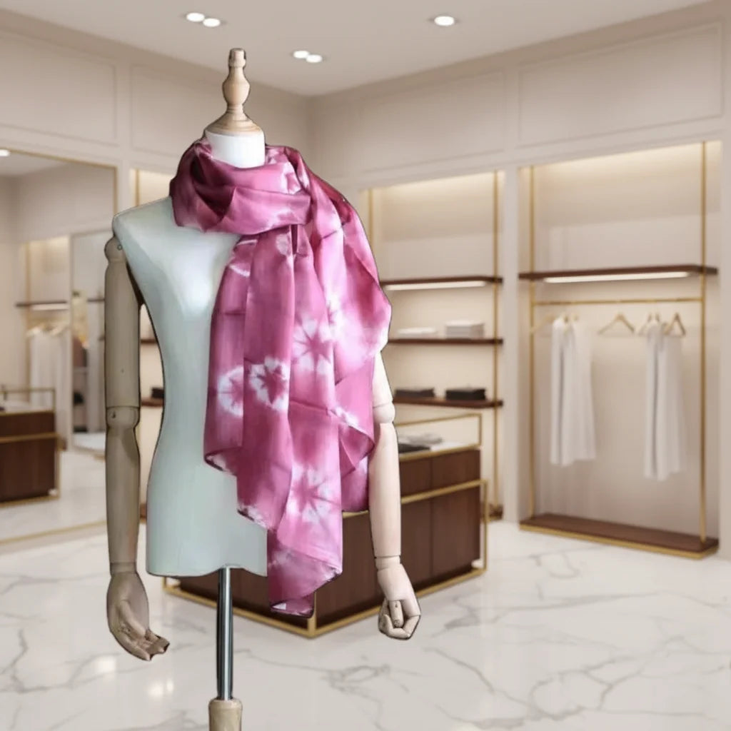 Linen Sai Gon Silk Solid Scarf Luxury Jacquard Woven Multi-Functional Winter Warm Screen Printing 70x180cm Women Export 300g