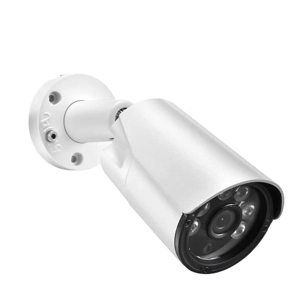 AZISHN Wide Angle 2.8mm FULL Color 4K 8MP H.265 IP Camera P2P AI Face Detection IP67 POE Video Outdoor Camera XMEYE 5MP 4MP