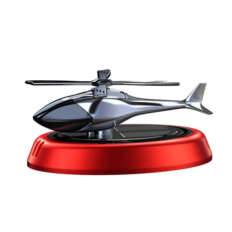 Luxury Car Freshener Modern Design Solar Helicopter air Freshener Car Deodorant Car Perfume