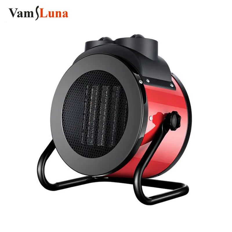 2000W Portable Electric Space Air Heater Mini Electric Cooler Home Fan Heater Fast Heating Handy Air Warmer Office Bedroom 220V