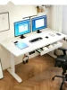 US Warehouse Electric Standing Desk 55x24 Height Adjustable Sit Stand Desk with Drawer Fast Delivery Ready to Ship