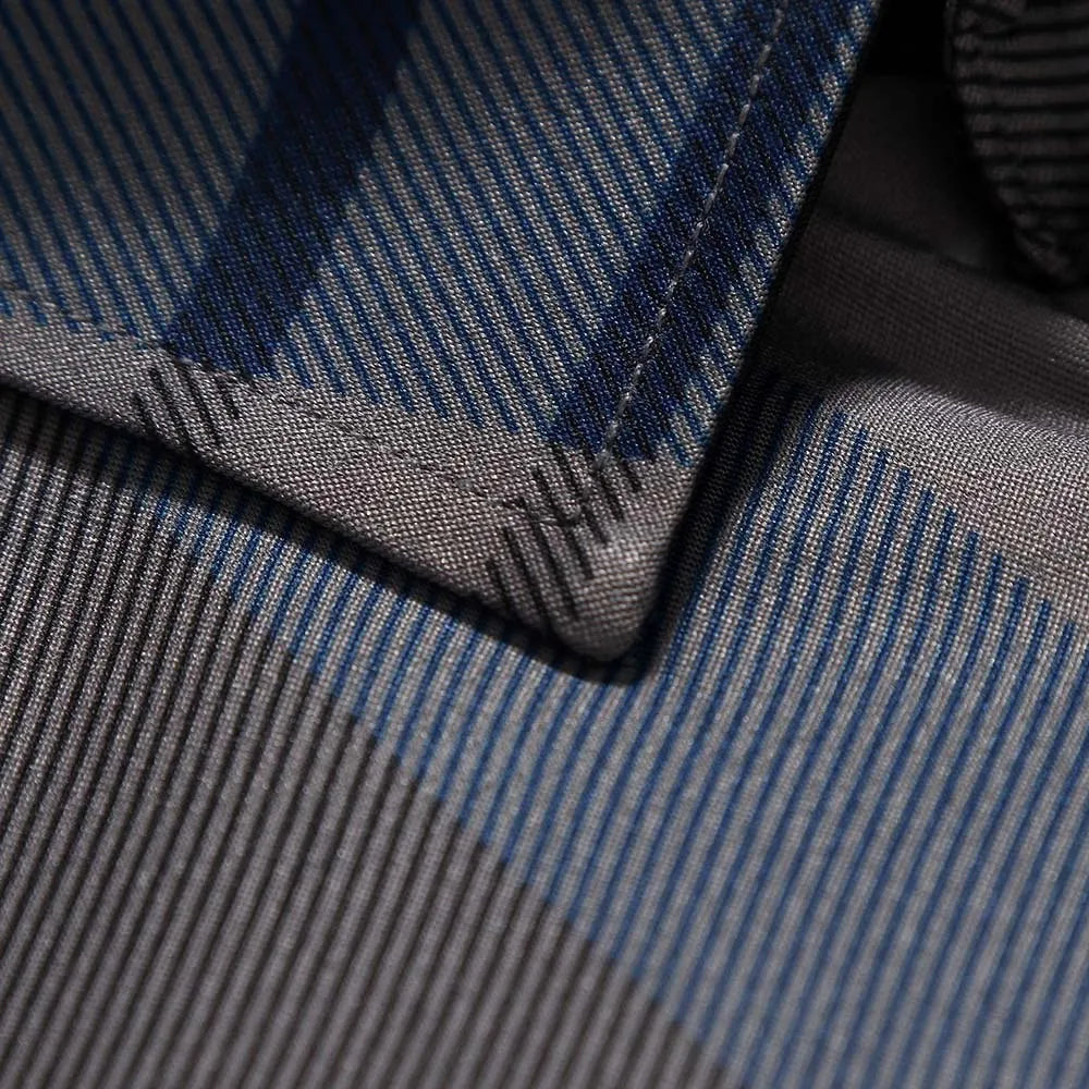 Summer Business Social Chemise Homme Casual Party Short Sleeve Striped Shirt Men Dress Luxury Button Up Fashion Mens Clothes