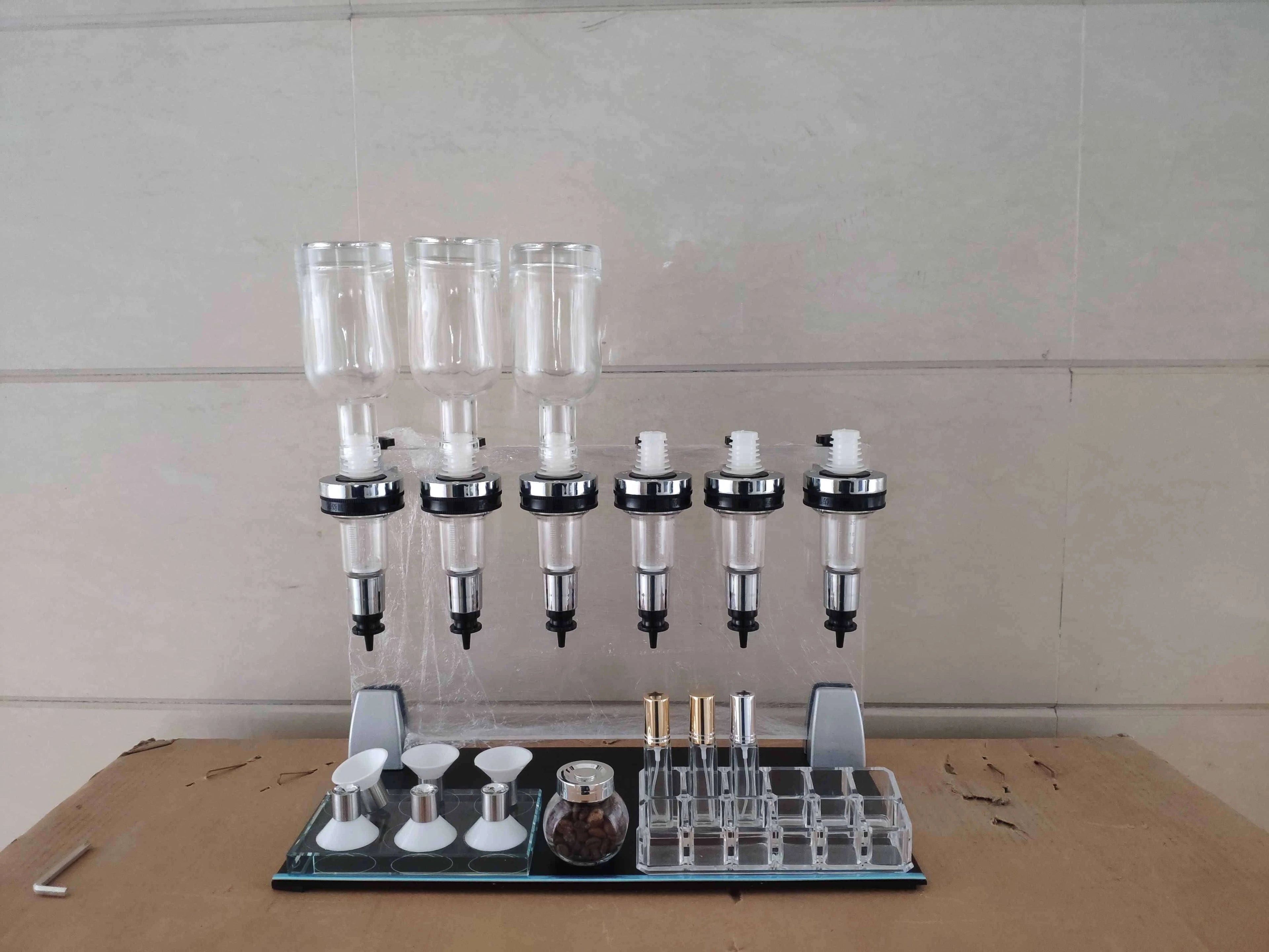 Designed Cheap 12 Bottle Perfume Dispenser Bottle Filling Machine Perfume bar for Perfume Filling