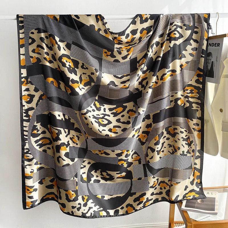 Wholesale High Quality Hot Women Square Scarf Shawls Designer Large Printed Muslim Scarves With 24 Available Patterns