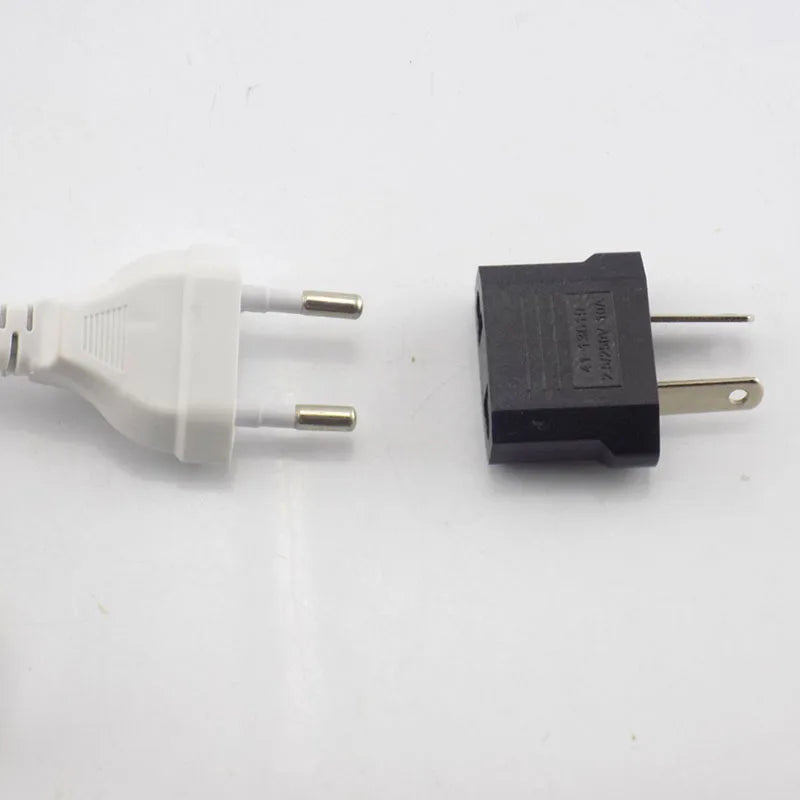 2PCS European US AU EU Plug Converter Power Socket Adapter American Japan US To EU Euro Travel Adapter Outlet connector C1
