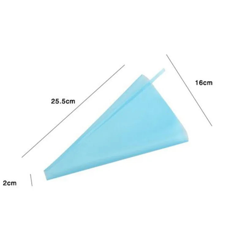 1Pcs Kitchen Gadgets Cream Pastry Bag Baking Accessories DIY Cake Decorating Food Grade Cream EVA Reusable Piping Bags