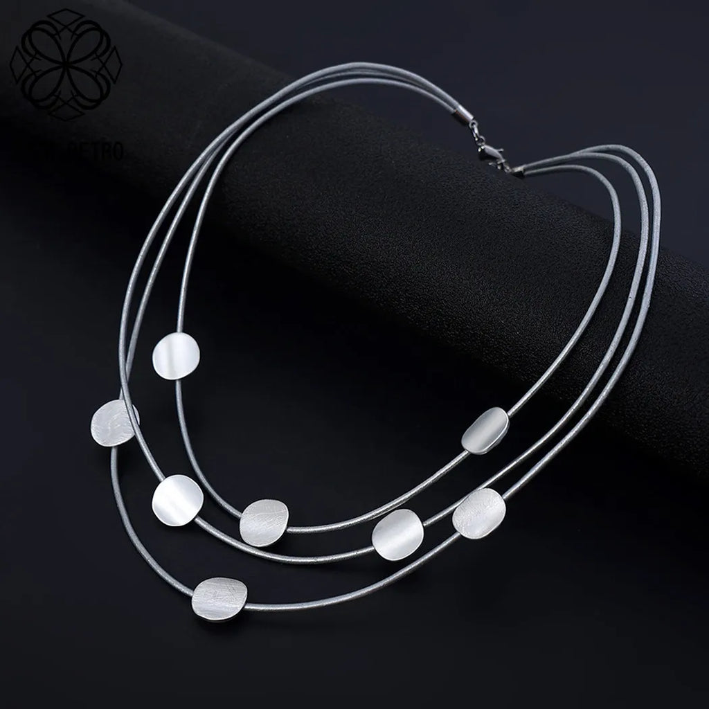 Vintage Neck Chokers Colar Statement Necklace Korean Fashion Jewelry for Women 2023 Suspension Pendants Trending Products New in