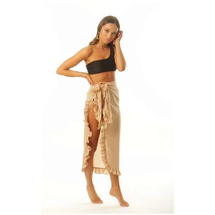 Women's Unisex Cotton Rayon Viscose Silk Sarong Scarf Soft Smooth Feeling Trendy Summer Thai Traditional Design Beachwear