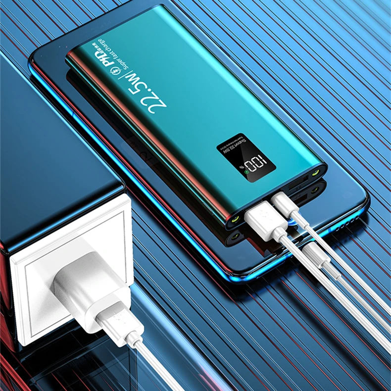 Metal Shell PD18W TYPE-C Bidirectional Fast Charge Quick Charge QC3.0 PD22.5w Super Fast Charge 10000mah Powerbanks