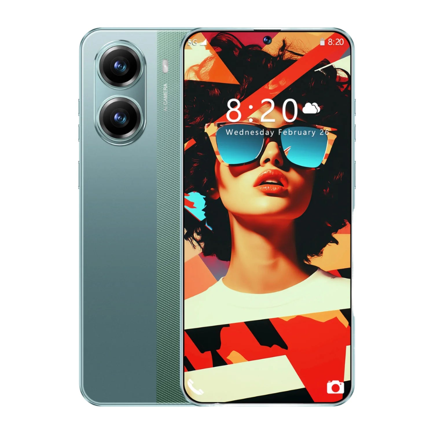 Popular Cellphone X7 Pro 5G Smartphone 7.3\" HD Display 8000mAh Deca Core Real 108MP Dual SIM Mobile Phones 16GB/1TB ROM Phone