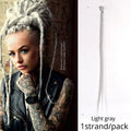 20"36Inch 5Strands Handmade Dreadlocks Extensions Ombre Synthetic Dreads Dreadlocks Twist Braiding Hair Reggae Dreads Braids 