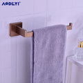 Bathroom Accessories Toilet Paper Holder Brushed Rose Gold Towel Hooks Stainless Steel Bedroom Wall Mount Bath Hardware Sets