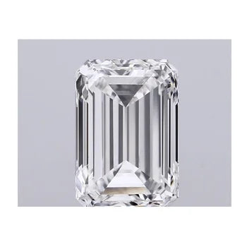 Luxurious Emerald Cut Natural Filler Diamonds Color G Intricate Facets Exceptional Sparkle Certified Shri Haridarshan Export