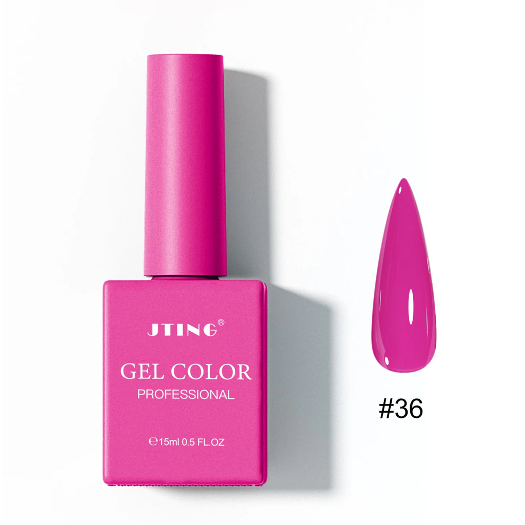 JTING Free Gift 66Colors Gel Nail Polish Collection Free Top Base Coat High Quality Pigment Salon Professional Gel Polish Set