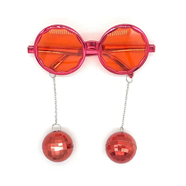 Youlun Wholesale Retro Disco Ball Party Favors Funny Glasses for Bachelorette Happy Valentine's Bridal Shower Men Women
