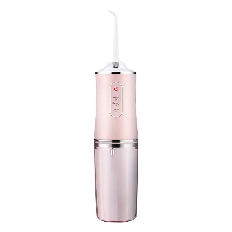 Portable Mini IPX7 Cordless  Water Dental Flosser for Teeth 3 Modes 4 Nozzle Tooth Cleaner Oral Irrigator Water Flosser