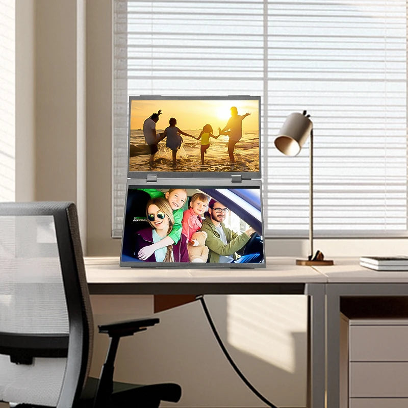 15.6" 1920*1080 Type-C Mini HD-MI Interface Dual Screen Portable Monitor for Laptop