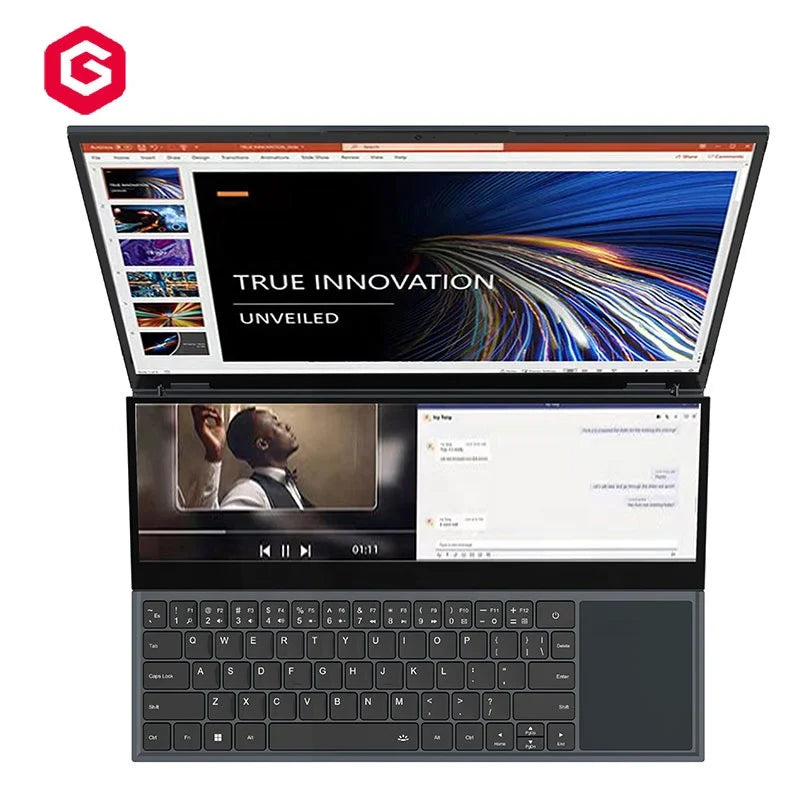 Core I7 16inch 1920x1200 IPS Touch Dual Screen Laptops Brand New DDR4 16GB SSD 256GB Business Cheap Notebook Pc
