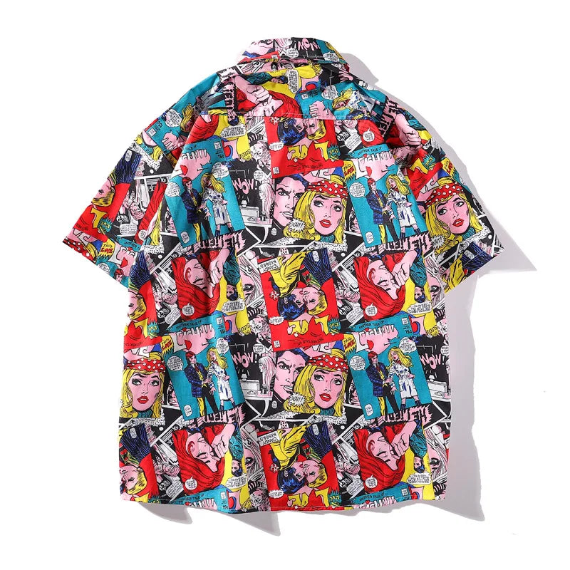 Wholesale Quality Short Sleeve Casual Shirt 100% Cotton Breathable Eco-Friendly Summer Resort Shirt 2022 Cheap Price