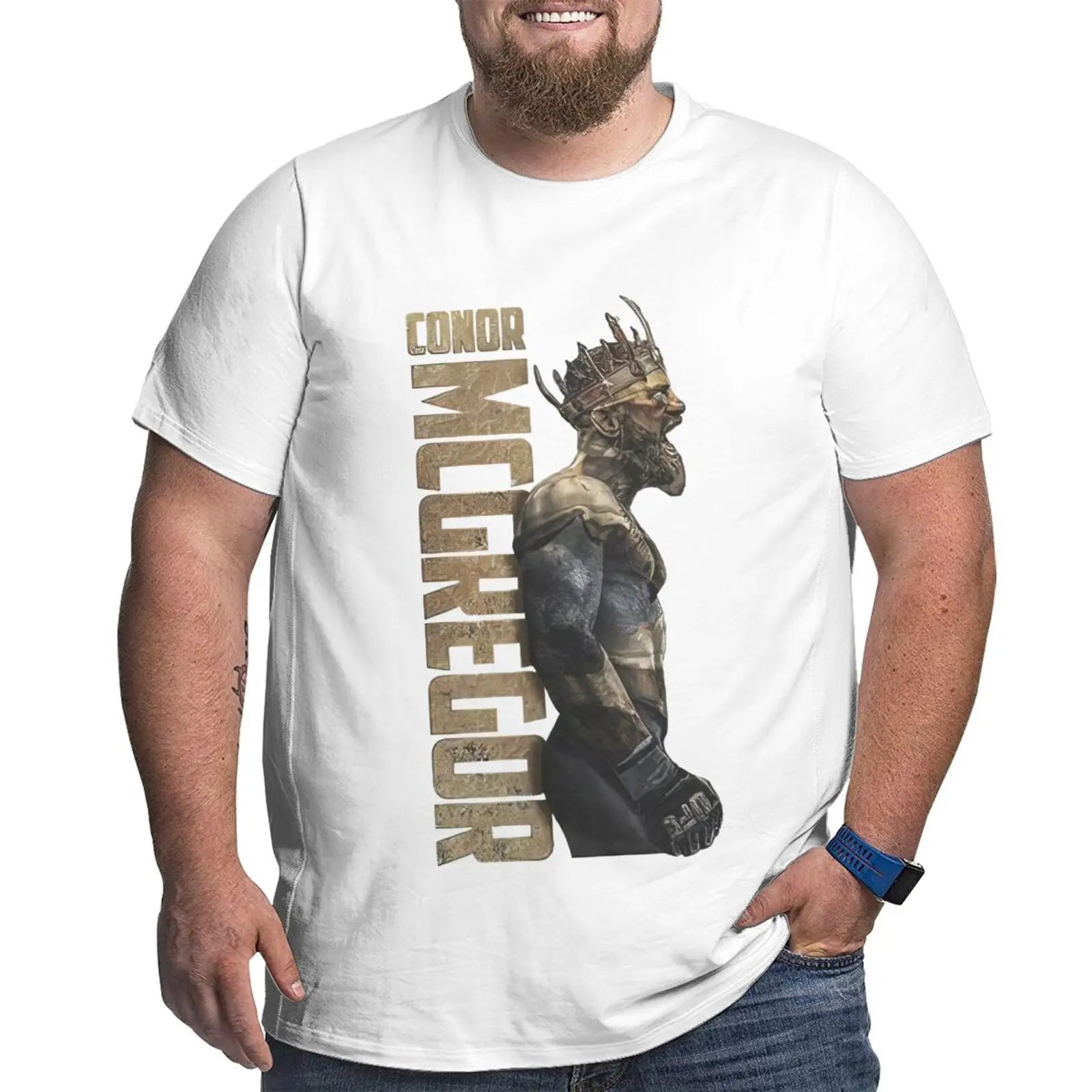 Unique Design Graphic Men T Shirts Plus Size Oversized Cotton T-shirts for Big Man Black Summer Short Sleeves Clothes Tops